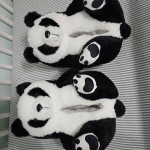 Panda Plush Slippers